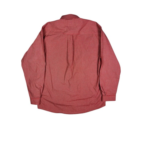 Cinch Men's Size Large Small Check Long Sleeve Button- up Shirt Western - Picture 3 of 6